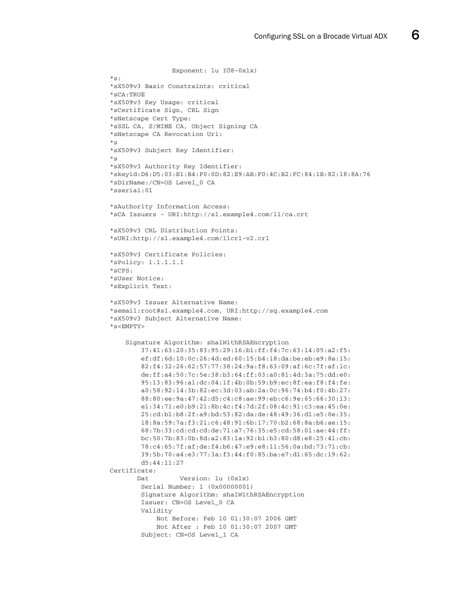 Brocade Virtual ADX Security Guide (Supporting ADX v03.1.00) User Manual | Page 133 / 180