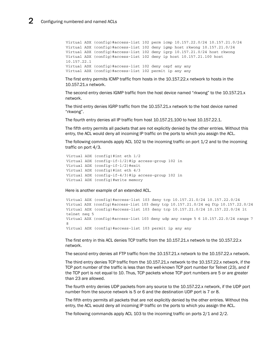 Brocade Virtual ADX Security Guide (Supporting ADX v03.1.00) User Manual | Page 42 / 180