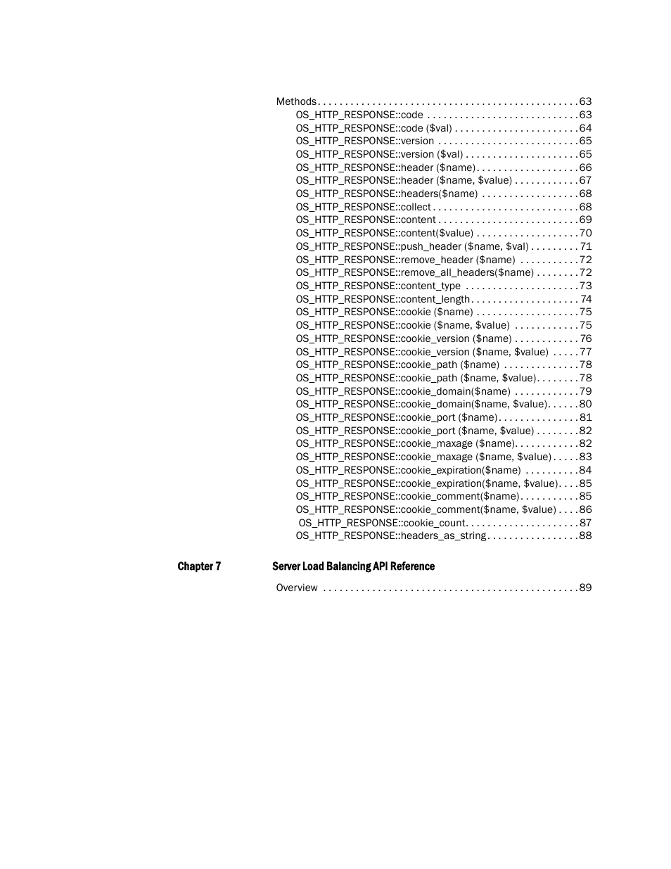 Brocade Virtual ADX OpenScript API Guide (Supporting ADX v03.1.00) User Manual | Page 6 / 132