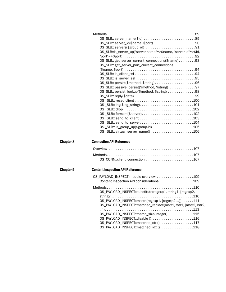 Brocade Virtual ADX OpenScript API Guide (Supporting ADX v03.1.00) User Manual | Page 7 / 132