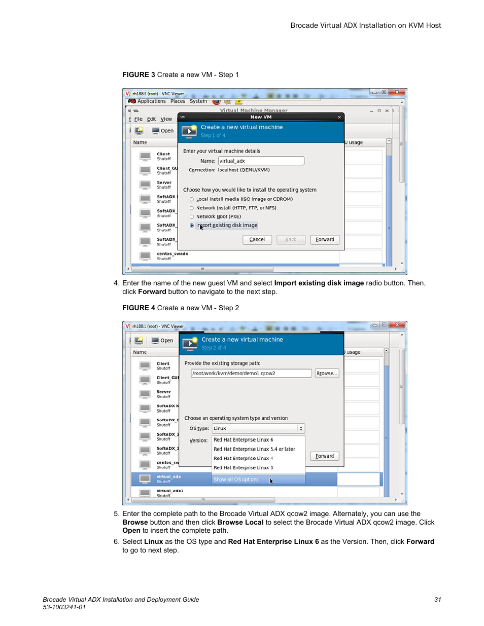 Brocade Virtual ADX Installation and Deployment Guide (Supporting ADX v03.1.00) User Manual | Page 31 / 78