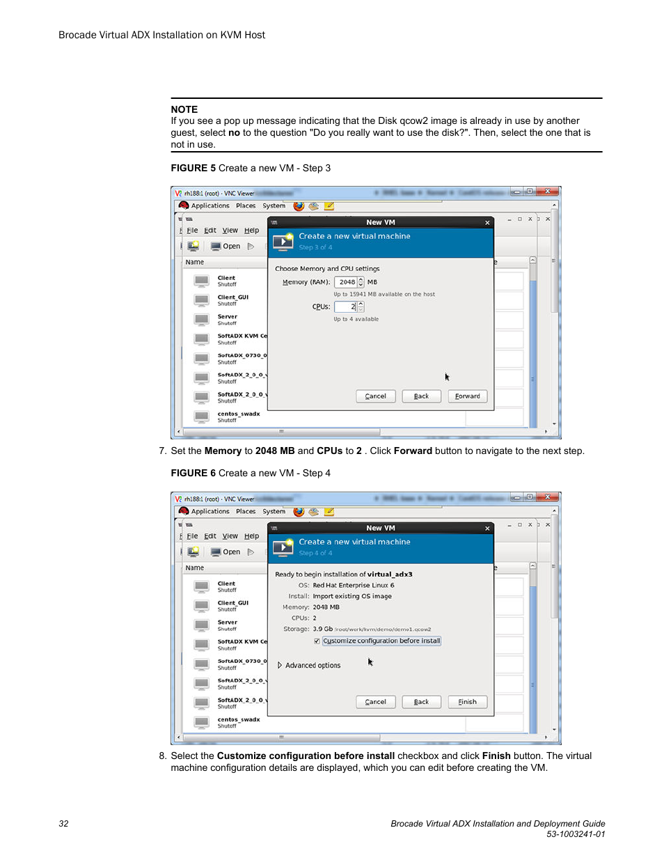 Brocade Virtual ADX Installation and Deployment Guide (Supporting ADX v03.1.00) User Manual | Page 32 / 78