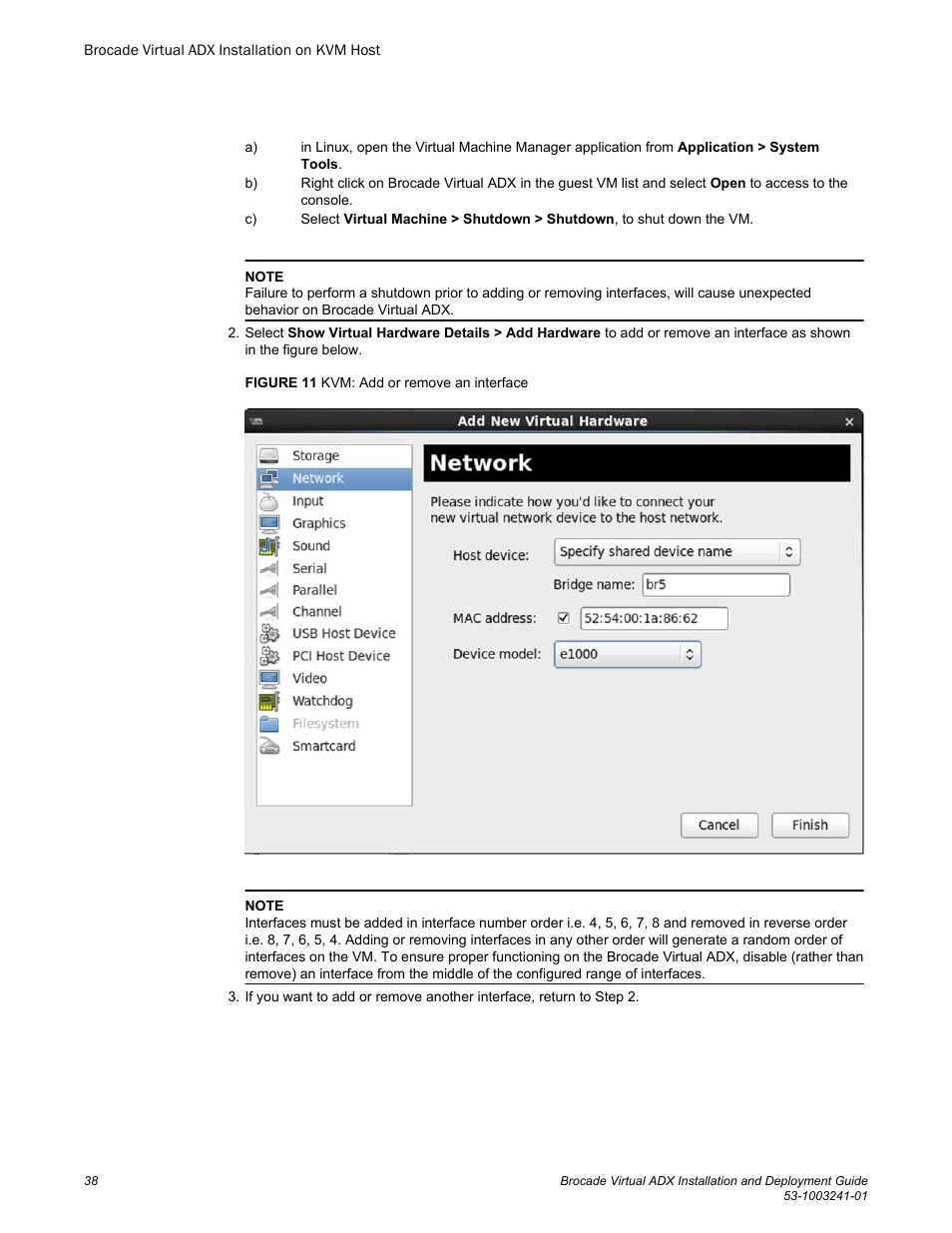 Brocade Virtual ADX Installation and Deployment Guide (Supporting ADX v03.1.00) User Manual | Page 38 / 78