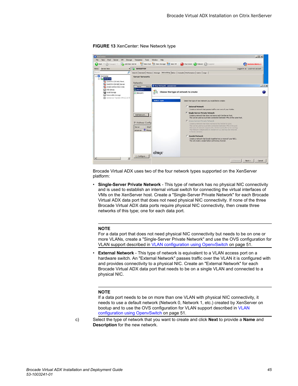 Brocade Virtual ADX Installation and Deployment Guide (Supporting ADX v03.1.00) User Manual | Page 45 / 78