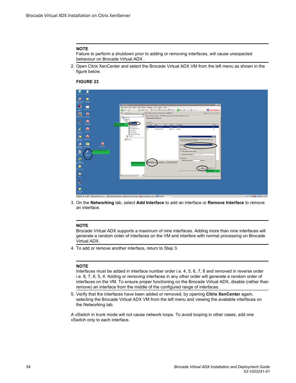 Brocade Virtual ADX Installation and Deployment Guide (Supporting ADX v03.1.00) User Manual | Page 54 / 78
