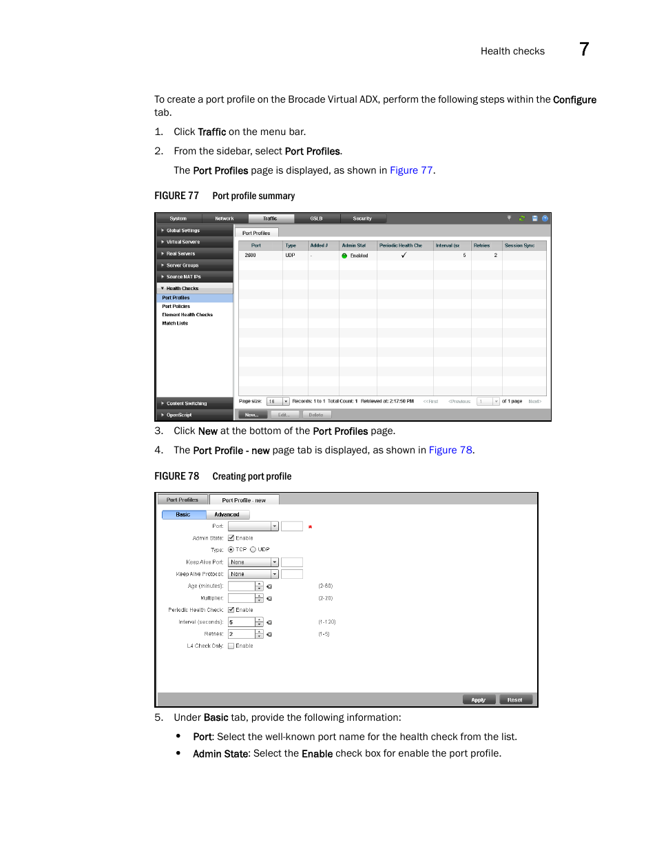 Brocade Virtual ADX Graphical User Interface Guide (Supporting ADX v03.1.00) User Manual | Page 105 / 330