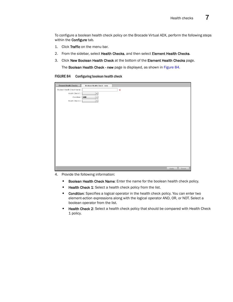 Brocade Virtual ADX Graphical User Interface Guide (Supporting ADX v03.1.00) User Manual | Page 115 / 330