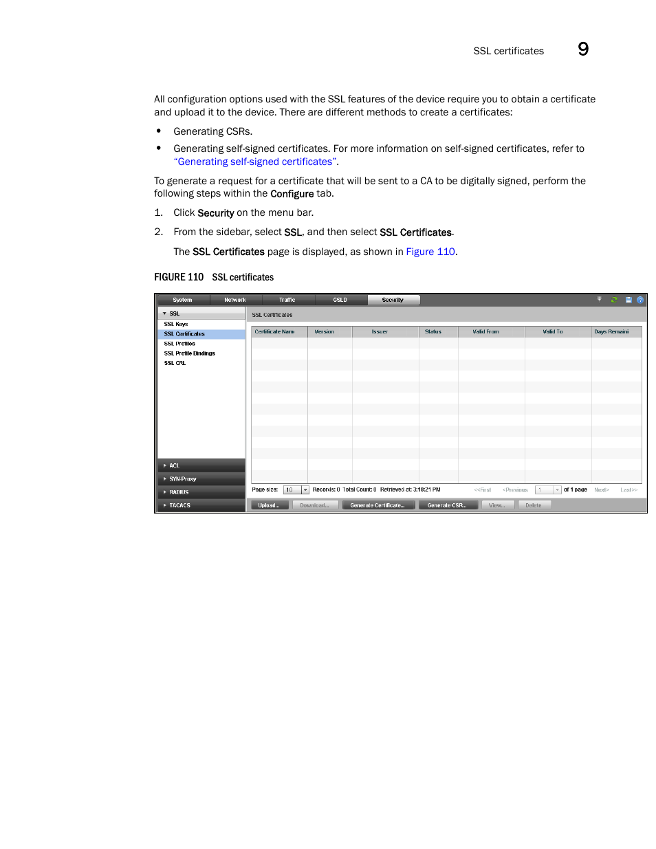 Brocade Virtual ADX Graphical User Interface Guide (Supporting ADX v03.1.00) User Manual | Page 151 / 330