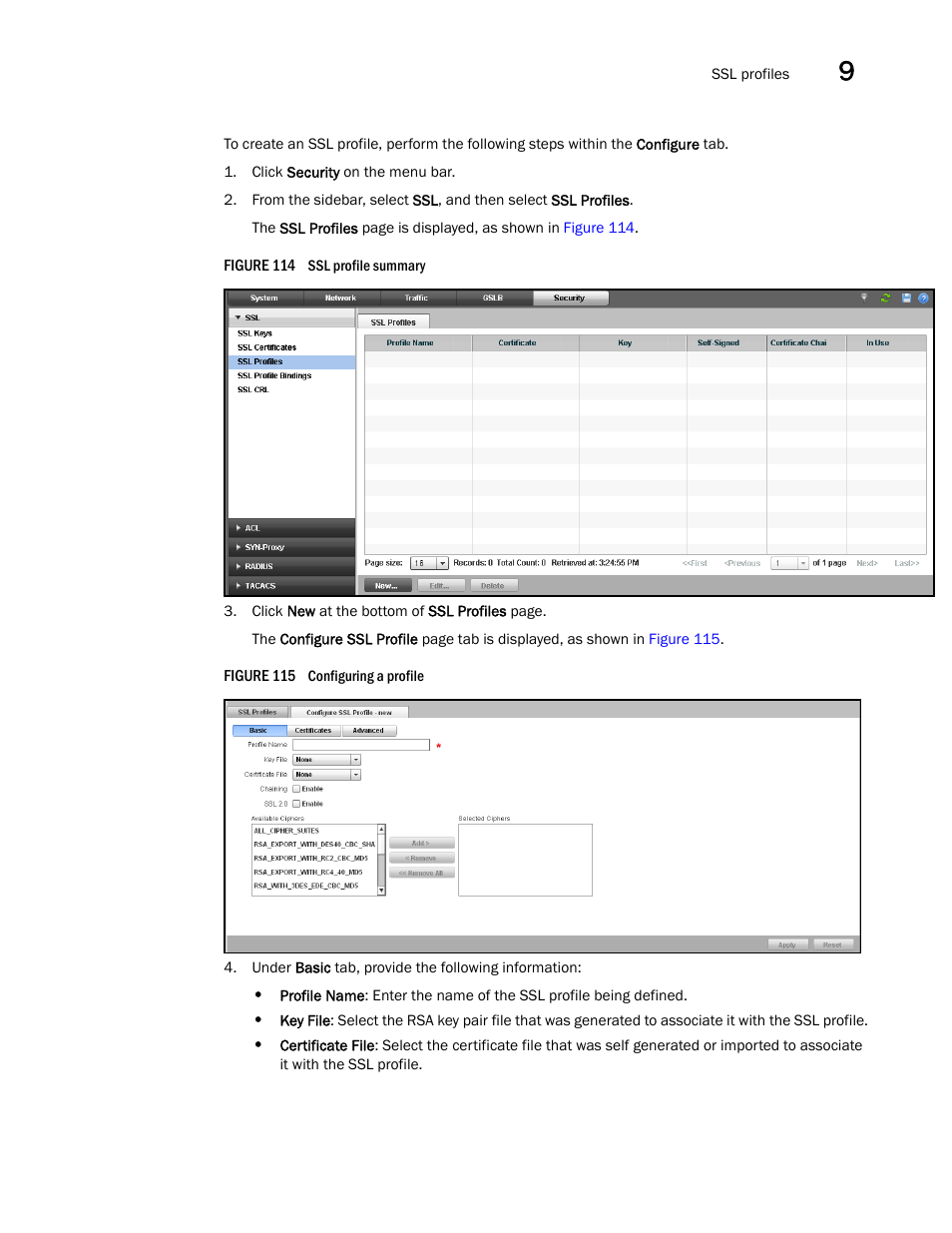 Brocade Virtual ADX Graphical User Interface Guide (Supporting ADX v03.1.00) User Manual | Page 155 / 330