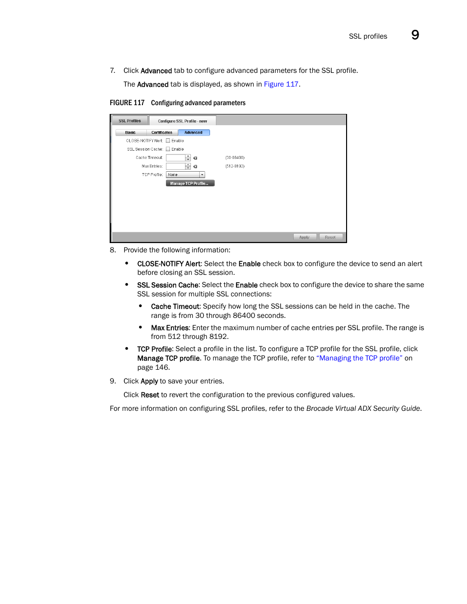 Brocade Virtual ADX Graphical User Interface Guide (Supporting ADX v03.1.00) User Manual | Page 157 / 330
