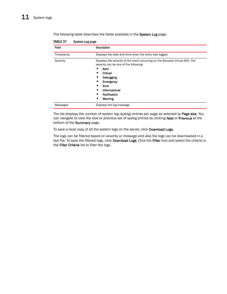 Brocade Virtual ADX Graphical User Interface Guide (Supporting ADX v03.1.00) User Manual | Page 188 / 330