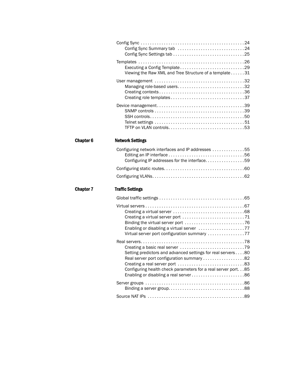 Brocade Virtual ADX Graphical User Interface Guide (Supporting ADX v03.1.00) User Manual | Page 4 / 330