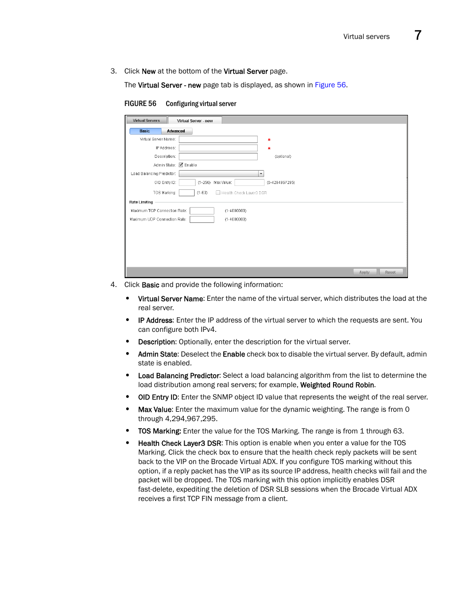 Brocade Virtual ADX Graphical User Interface Guide (Supporting ADX v03.1.00) User Manual | Page 81 / 330