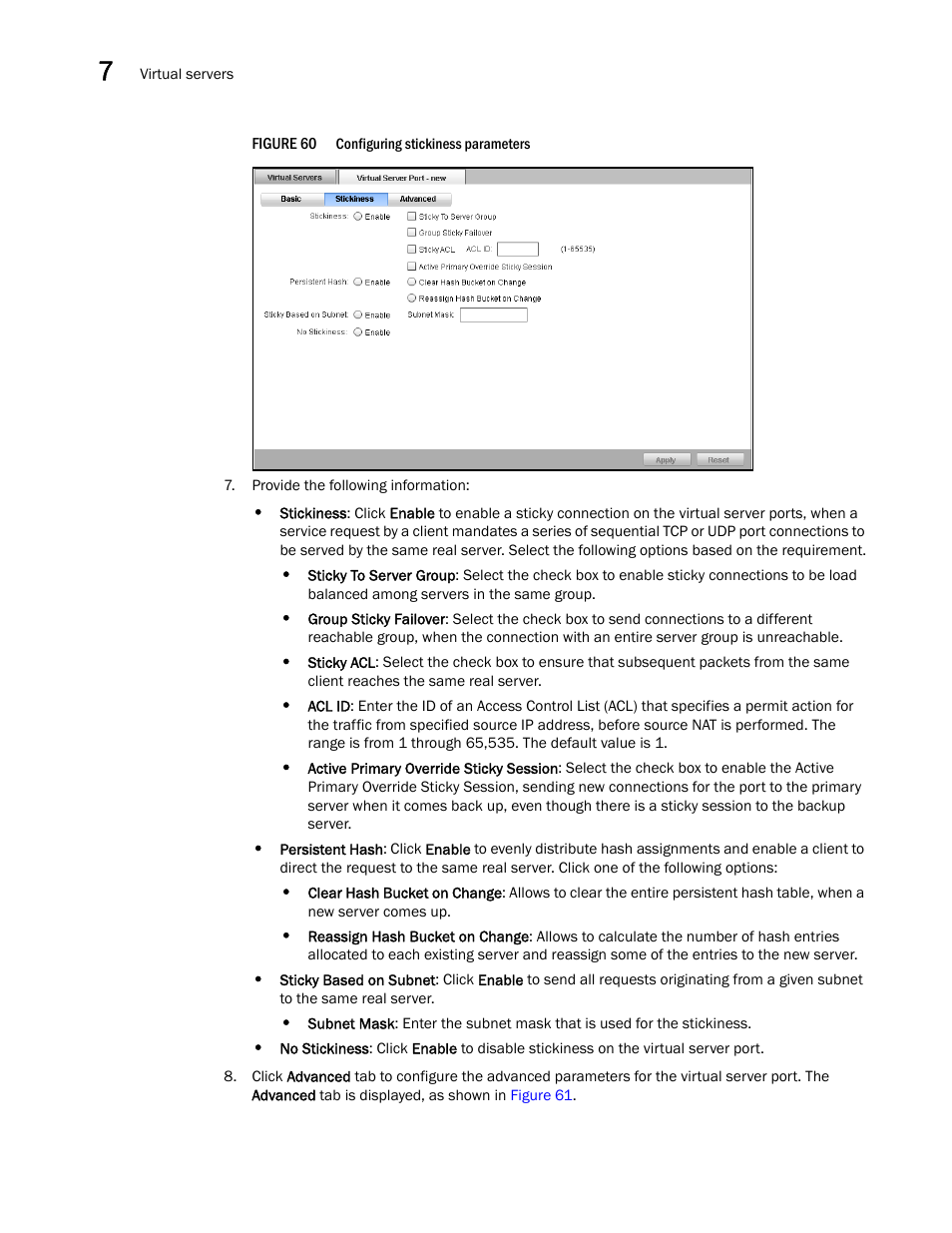 Brocade Virtual ADX Graphical User Interface Guide (Supporting ADX v03.1.00) User Manual | Page 86 / 330