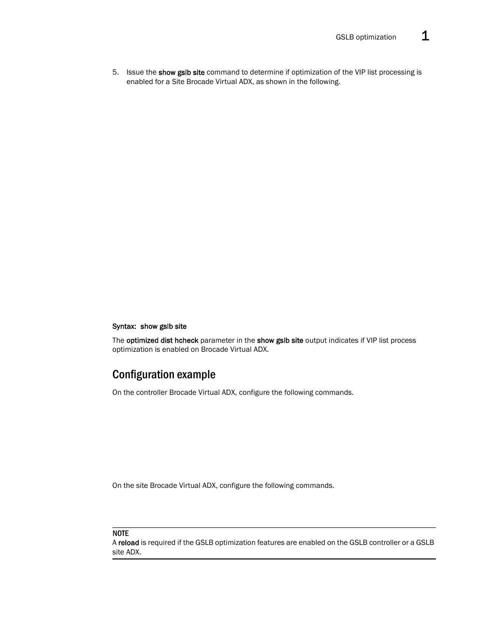 Configuration example | Brocade Virtual ADX Global Server Load Balancing Guide (Supporting ADX v03.1.00) User Manual | Page 113 / 198