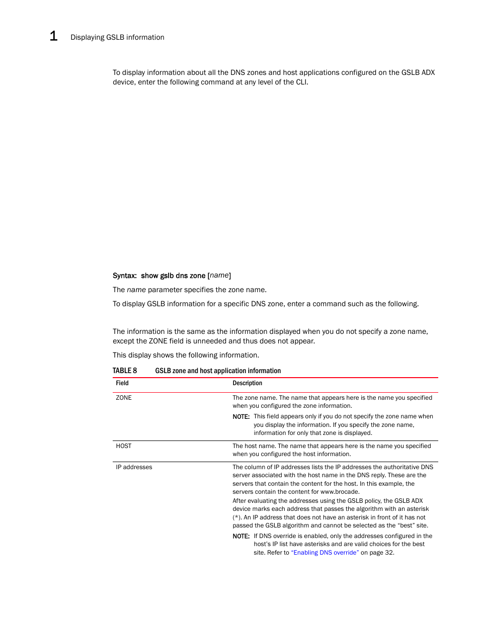 Brocade Virtual ADX Global Server Load Balancing Guide (Supporting ADX v03.1.00) User Manual | Page 120 / 198