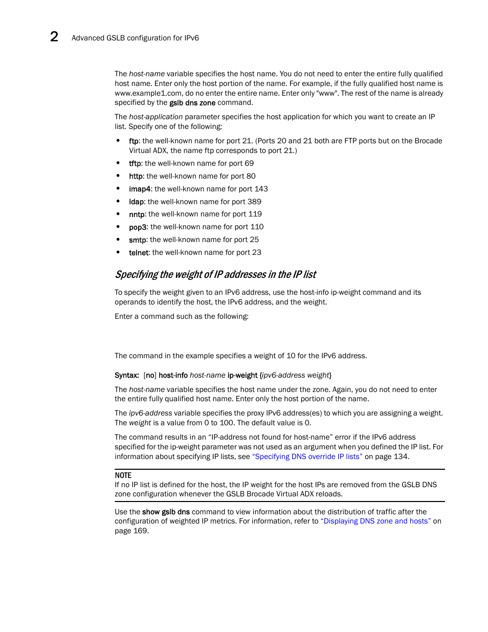 Brocade Virtual ADX Global Server Load Balancing Guide (Supporting ADX v03.1.00) User Manual | Page 156 / 198