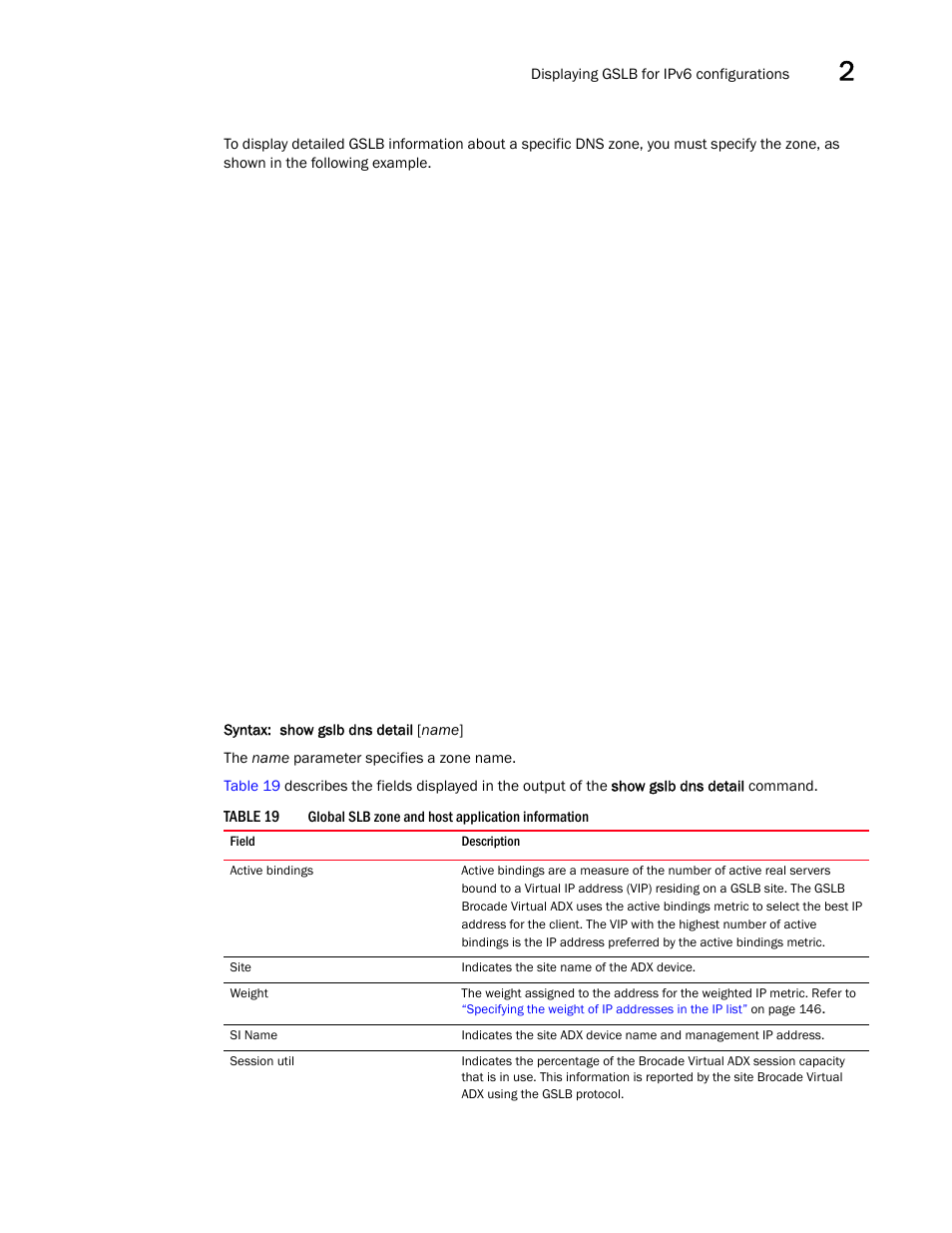 Brocade Virtual ADX Global Server Load Balancing Guide (Supporting ADX v03.1.00) User Manual | Page 183 / 198