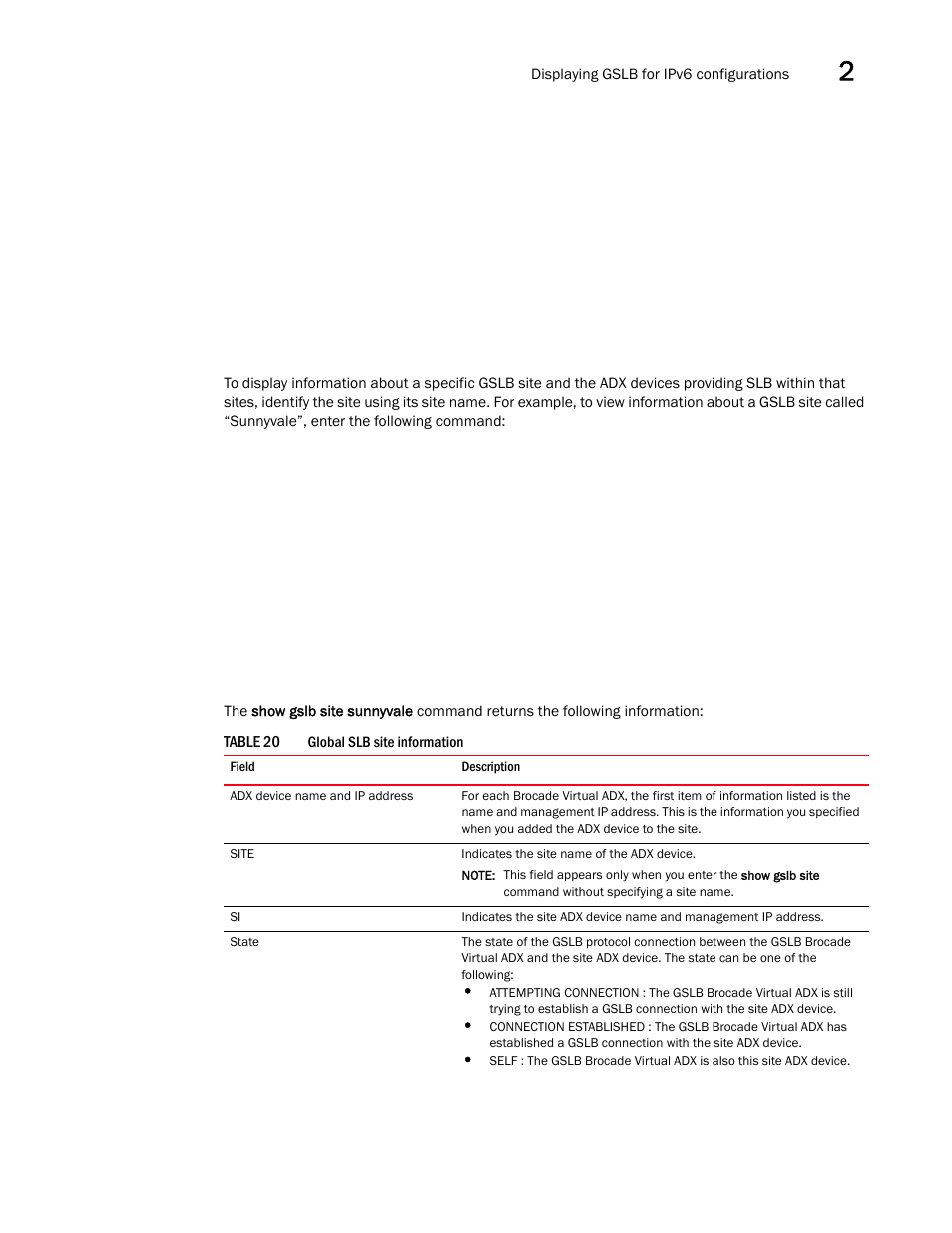 Brocade Virtual ADX Global Server Load Balancing Guide (Supporting ADX v03.1.00) User Manual | Page 185 / 198