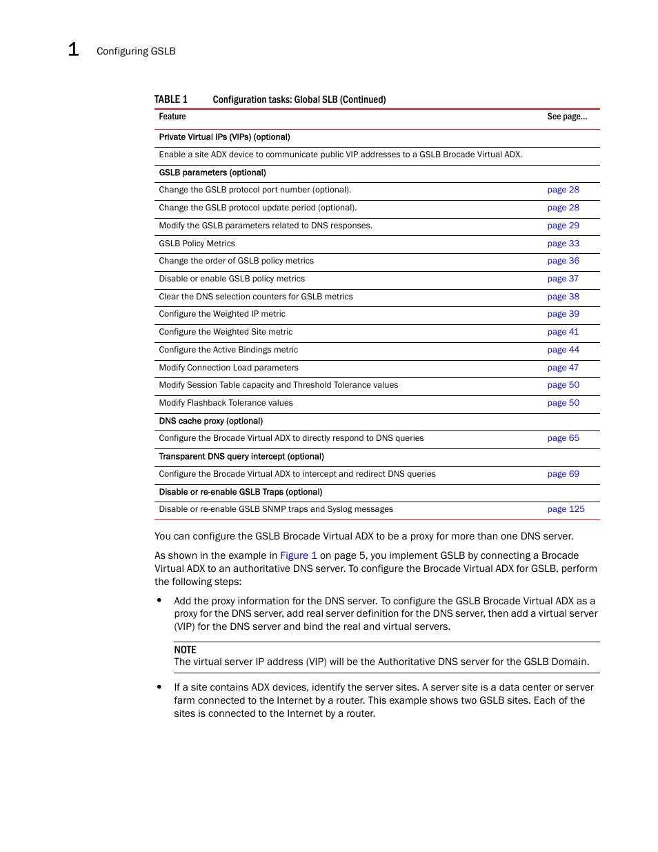 Brocade Virtual ADX Global Server Load Balancing Guide (Supporting ADX v03.1.00) User Manual | Page 26 / 198