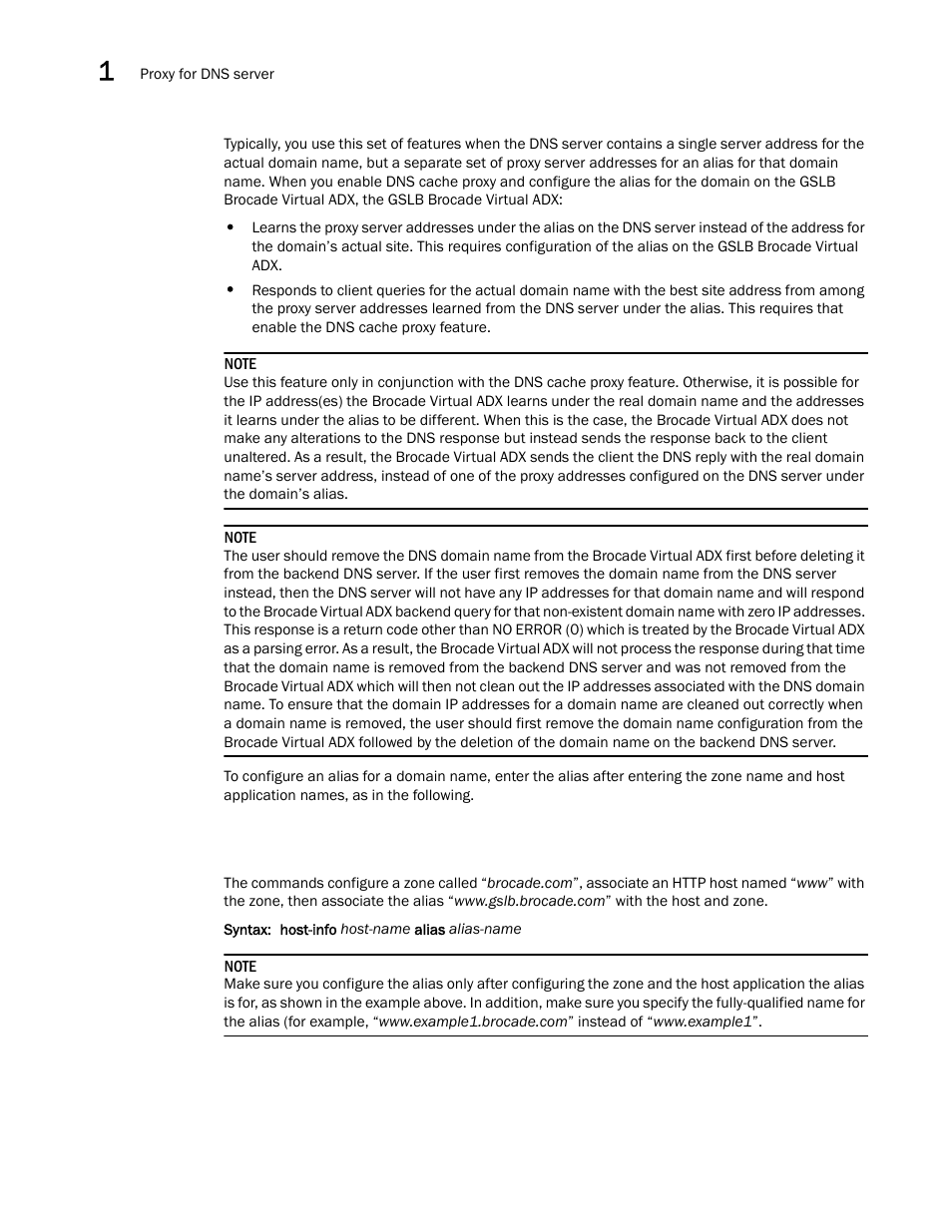 Brocade Virtual ADX Global Server Load Balancing Guide (Supporting ADX v03.1.00) User Manual | Page 34 / 198