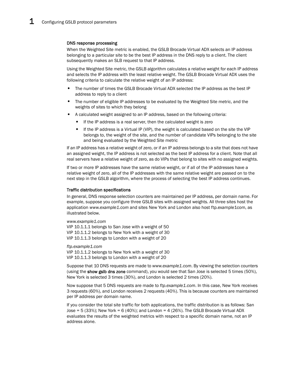 Brocade Virtual ADX Global Server Load Balancing Guide (Supporting ADX v03.1.00) User Manual | Page 52 / 198
