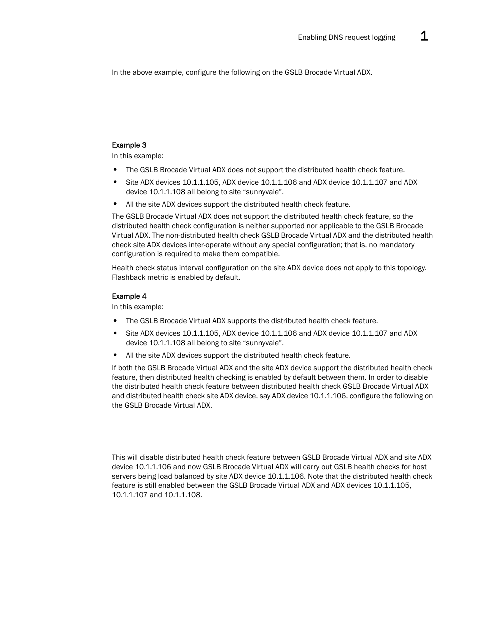 Brocade Virtual ADX Global Server Load Balancing Guide (Supporting ADX v03.1.00) User Manual | Page 93 / 198