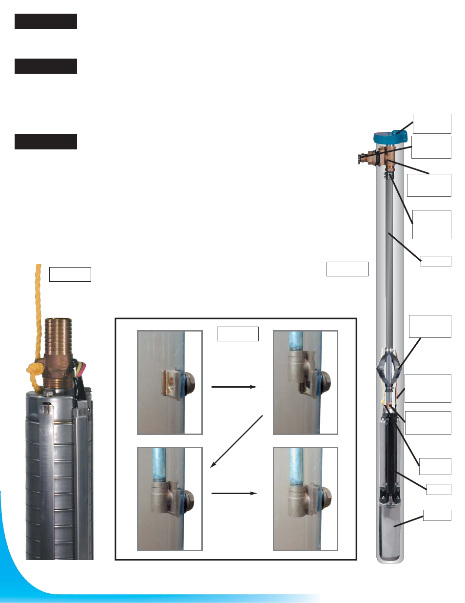 Step 9 step 7 step 8 | Burcam 105 Series Submersible Deep Well Pumps or SUB-PACS v.2 User Manual | Page 7 / 12