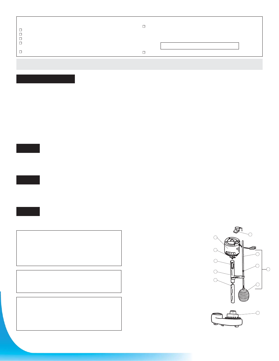 Installation steps, Important notice, Step 1 step 2 step 3 | Burcam 300381 C.I. BASE COLUMN SUMP PUMP 1/3HP 115V User Manual | Page 2 / 2