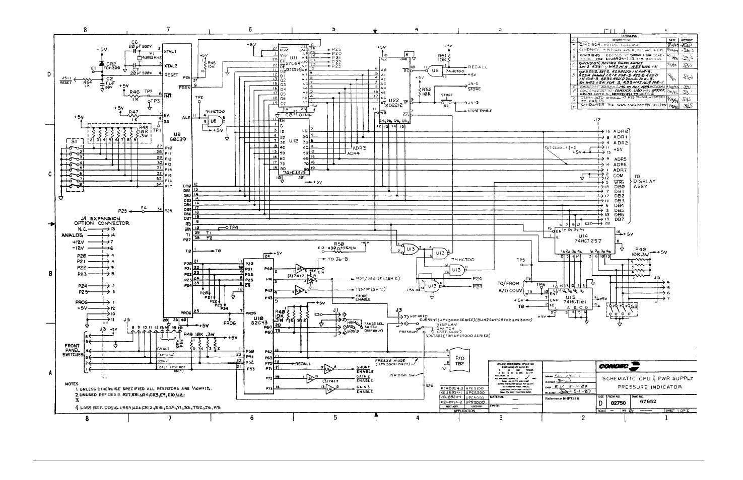 Condec UPC5210 User Manual | Page 43 / 53
