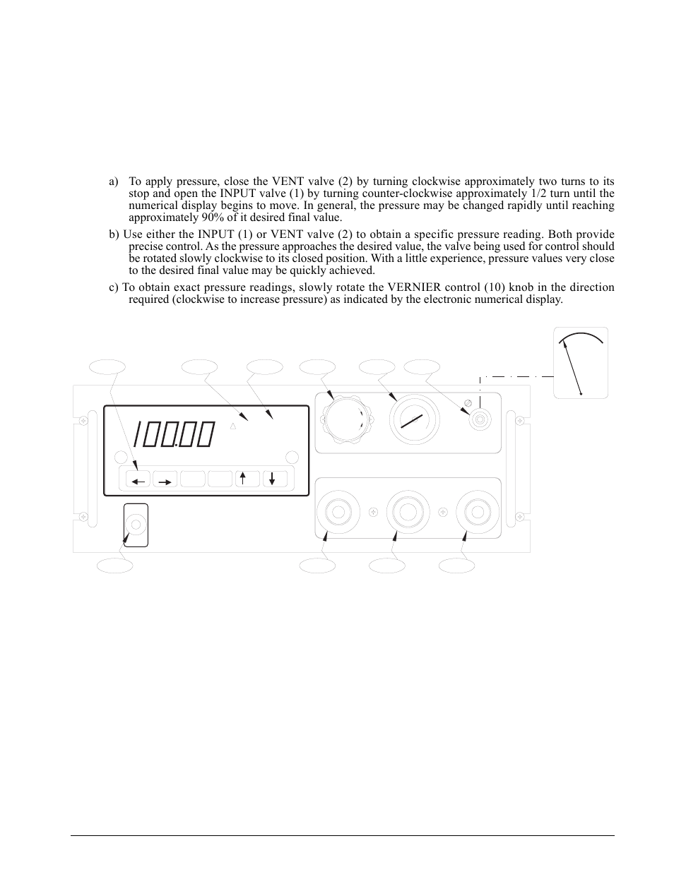 Figure 3-1. pressure measurement sequence | Condec DLR3110 User Manual | Page 13 / 74