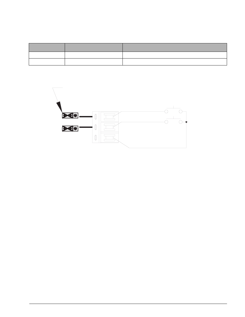 9 print and zero wiring configration example, Print and zero wiring configration example | Condec DLR3110 User Manual | Page 35 / 74