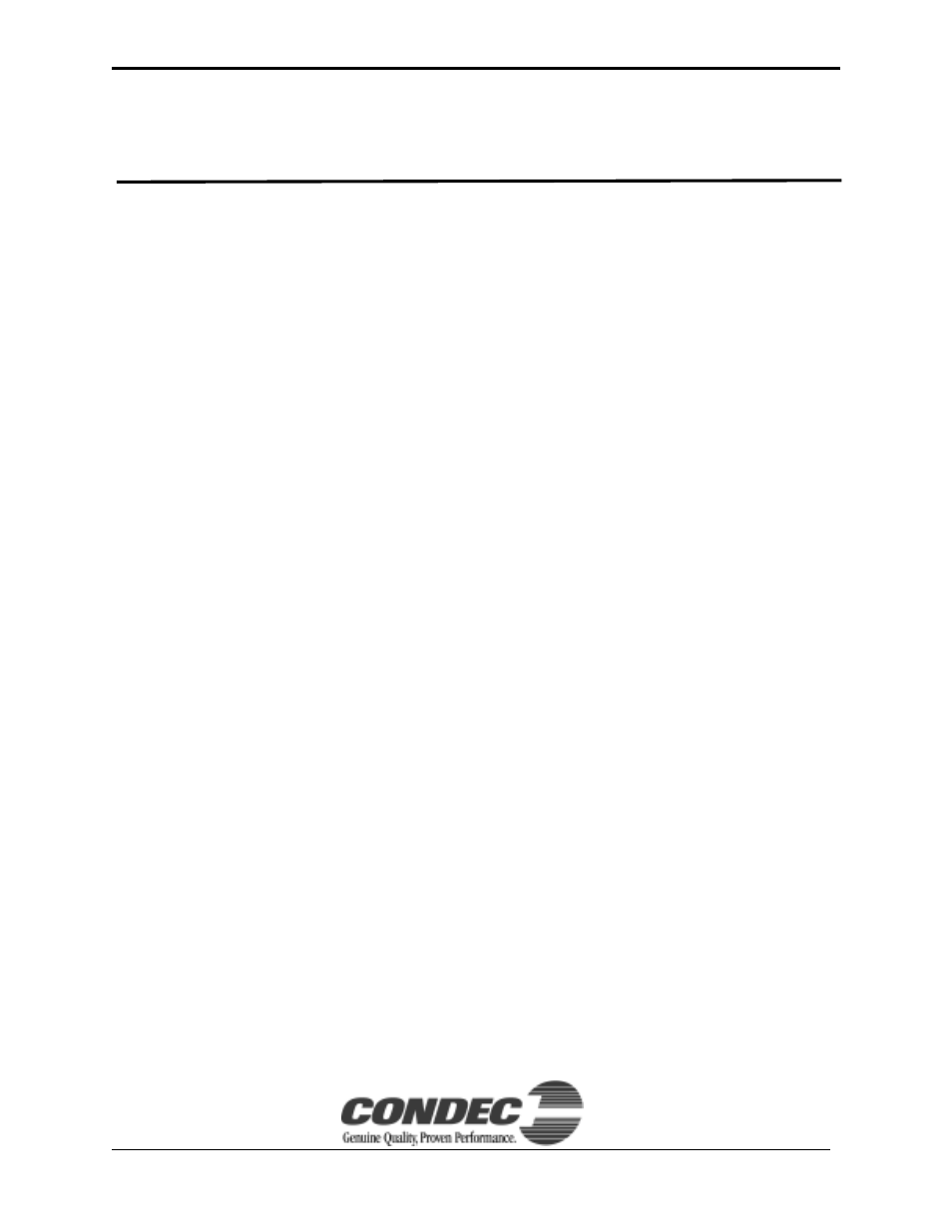 Condec DLR334 Series User Manual | 13 pages