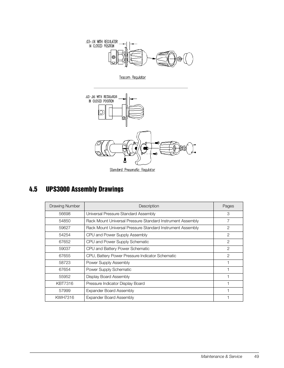 5 ups3000 assembly drawings | Condec UPS3210 User Manual | Page 55 / 94