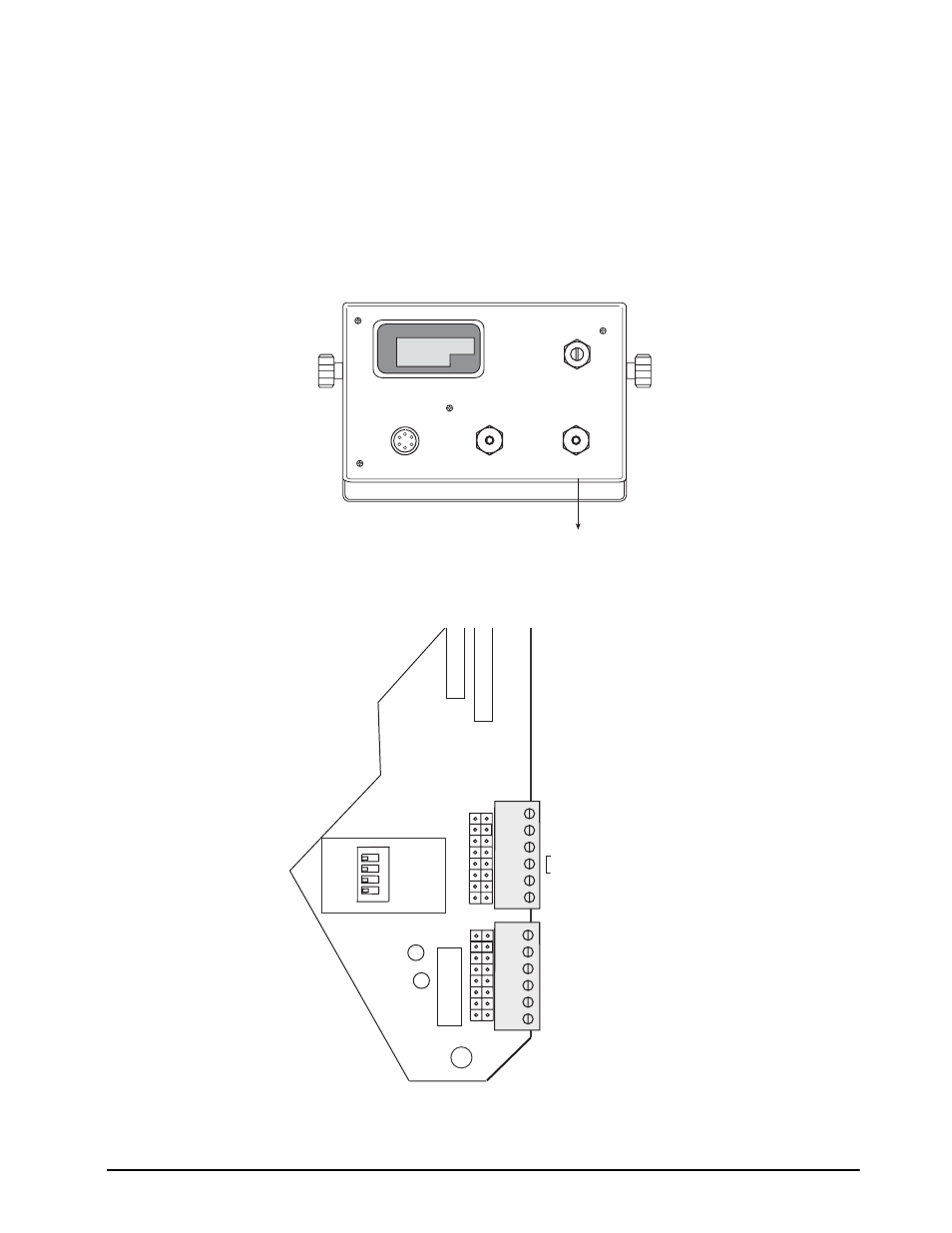 11 serial port wiring, Tb4 tb2, Tb3 & 5 | Tb1 power tb2 & 4 | Rice Lake Condec UMC600 User Manual | Page 12 / 73