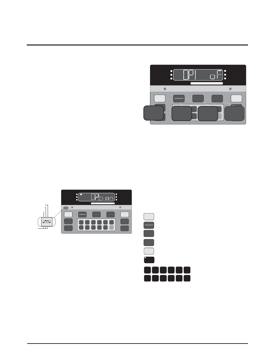 0 options configuration, 0 options, Configuration | Key until, Use the, Key to select options 1 through 11 or the, Key. display prompting is provided in each case, Option, Zero, Gross/net | Rice Lake Condec UMC600 User Manual | Page 25 / 73