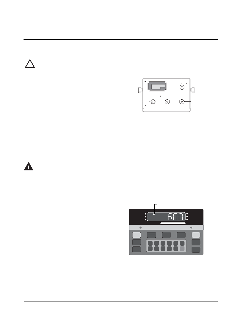 0 installation and wiring, 1 unpacking and assembly, 2 enclosure disassembly | 3 cable connections, 4 power connections, 1 ac units and external dc units, 2 ac/battery units, Installation and wiring, Warning, Caution | Rice Lake Condec UMC600 User Manual | Page 7 / 73