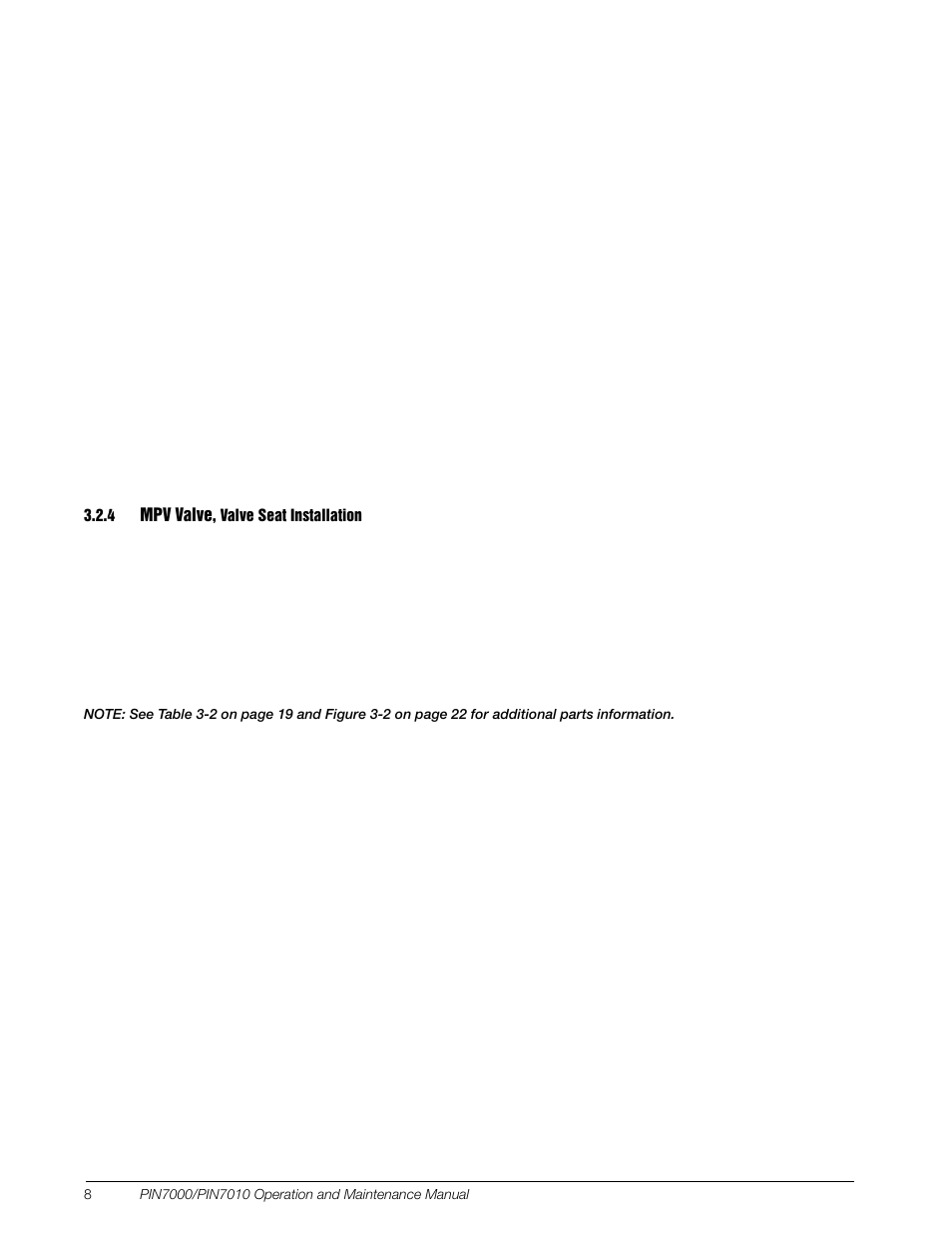 4 mpv valve, valve seat installation | Condec PIN7010 User Manual | Page 12 / 33