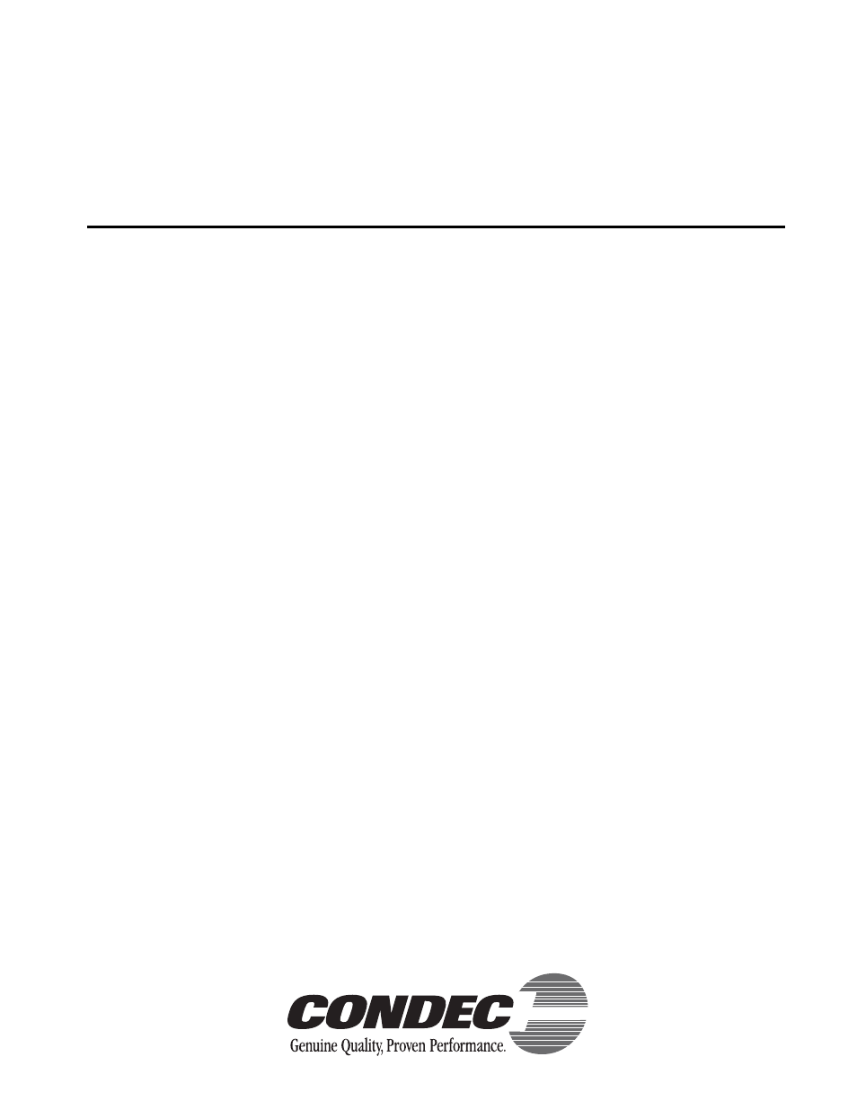 Condec MPV-10K User Manual | 26 pages
