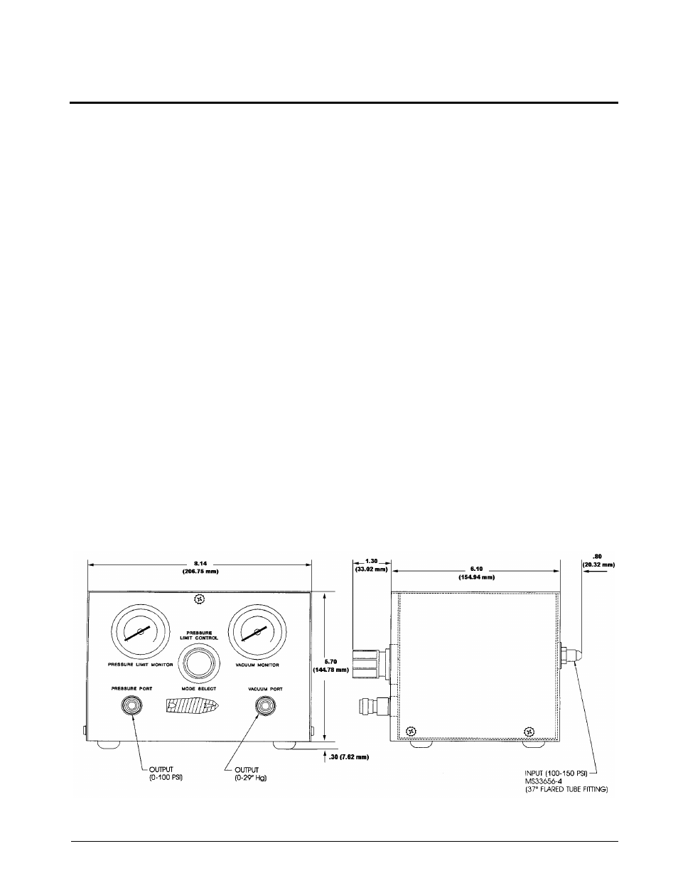 0 specifications | Condec UVC1010 User Manual | Page 11 / 13