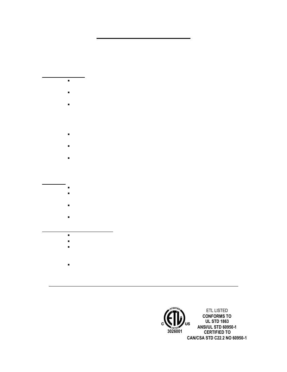 DataComm 70-0025 1 x 8 Coax 4 x 16 RJ45 Phone Module User Manual | Page 2 / 2