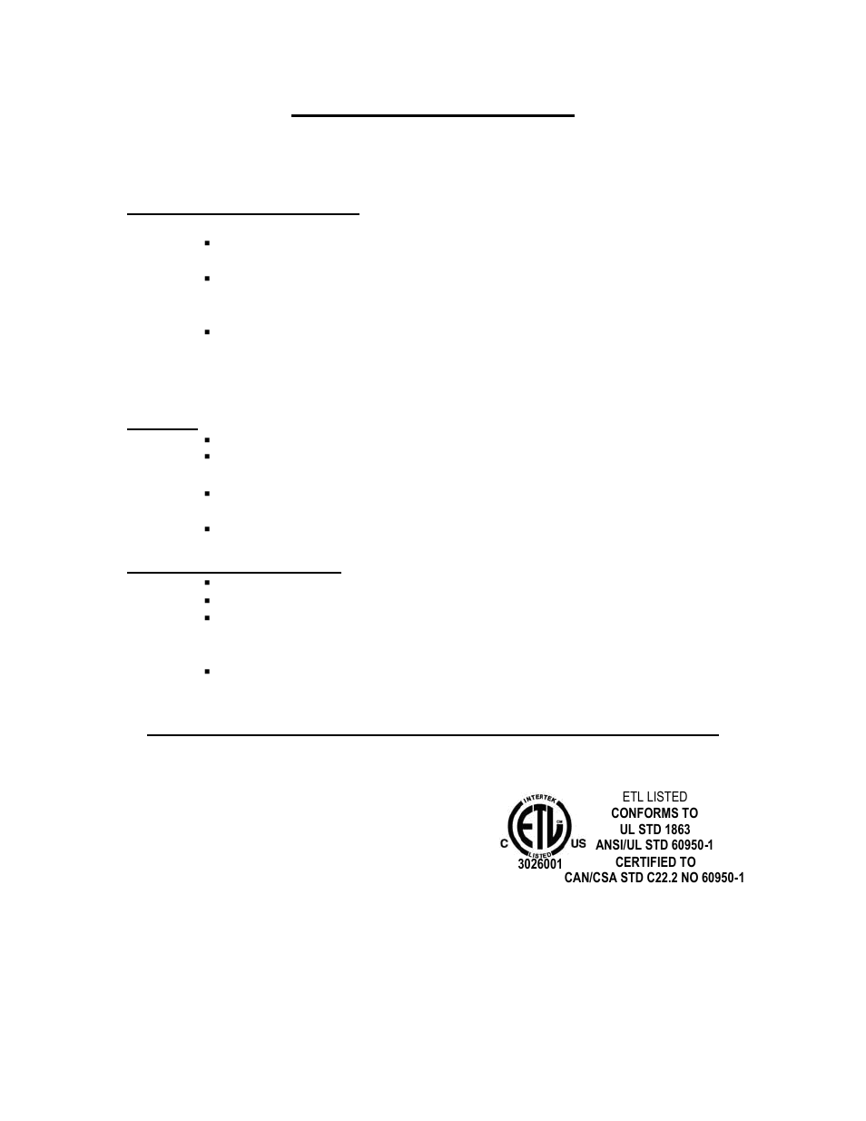 DataComm 70-0022 1X6 Coaxial 4X6 Phone Module with 4 Port Passive Data User Manual | Page 2 / 2