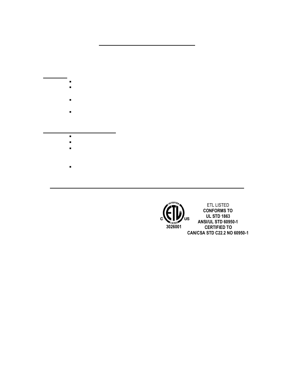 Instruction / installation sheet | DataComm 70-0050 Home Command Center II User Manual | Page 2 / 2