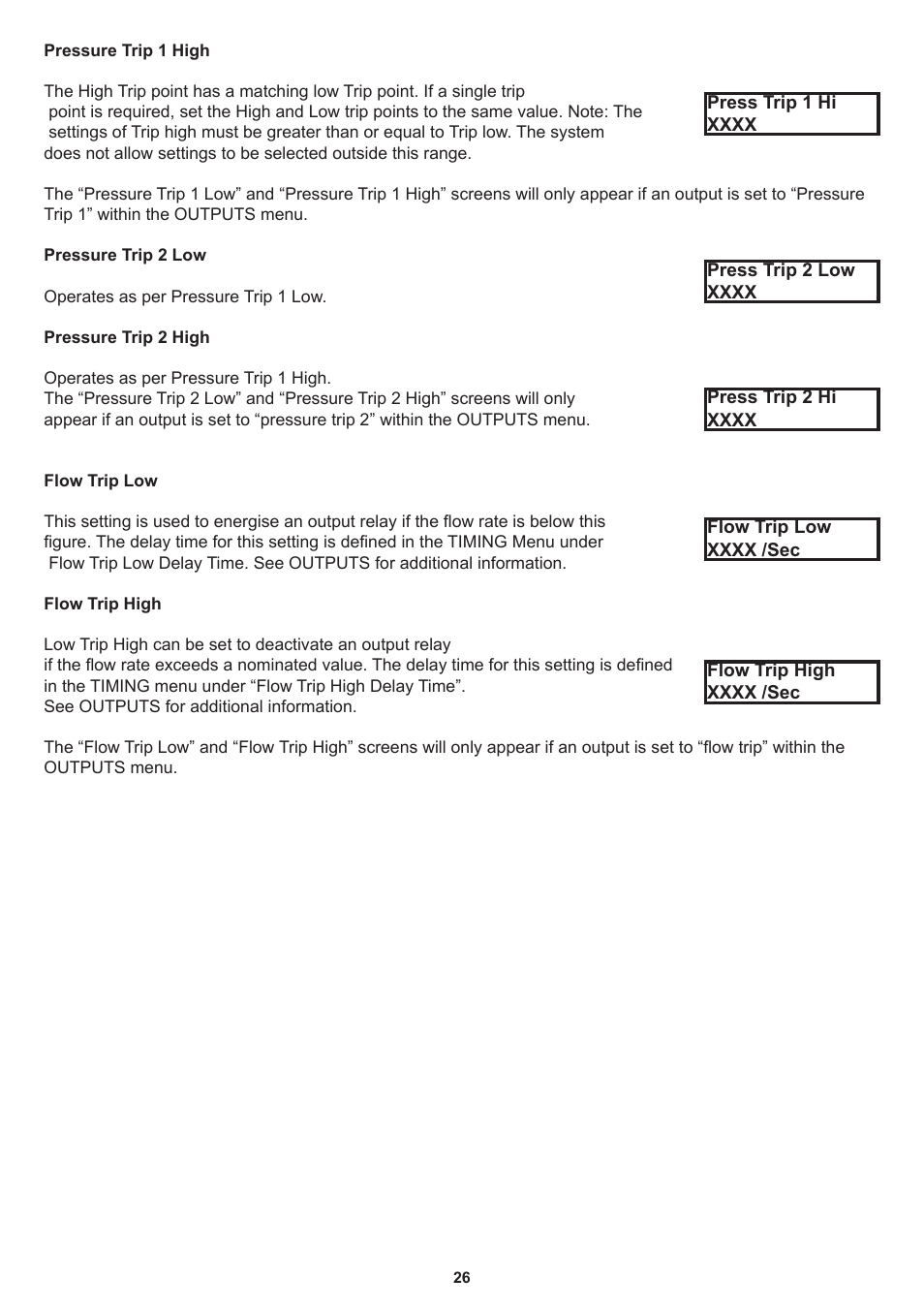 Davey Speedman Dual Pump Variable Speed Pump Control System User Manual | Page 26 / 64