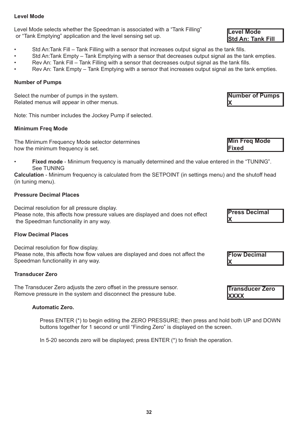 Davey Speedman Dual Pump Variable Speed Pump Control System User Manual | Page 32 / 64