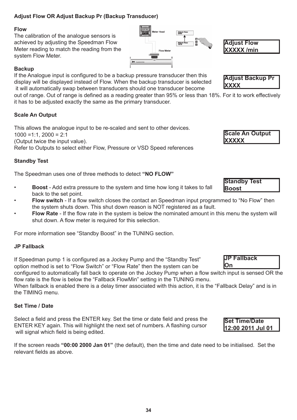 Davey Speedman Dual Pump Variable Speed Pump Control System User Manual | Page 34 / 64