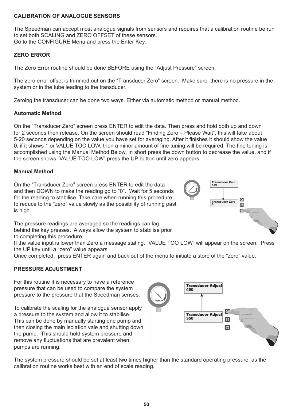Davey Speedman Dual Pump Variable Speed Pump Control System User Manual | Page 50 / 64