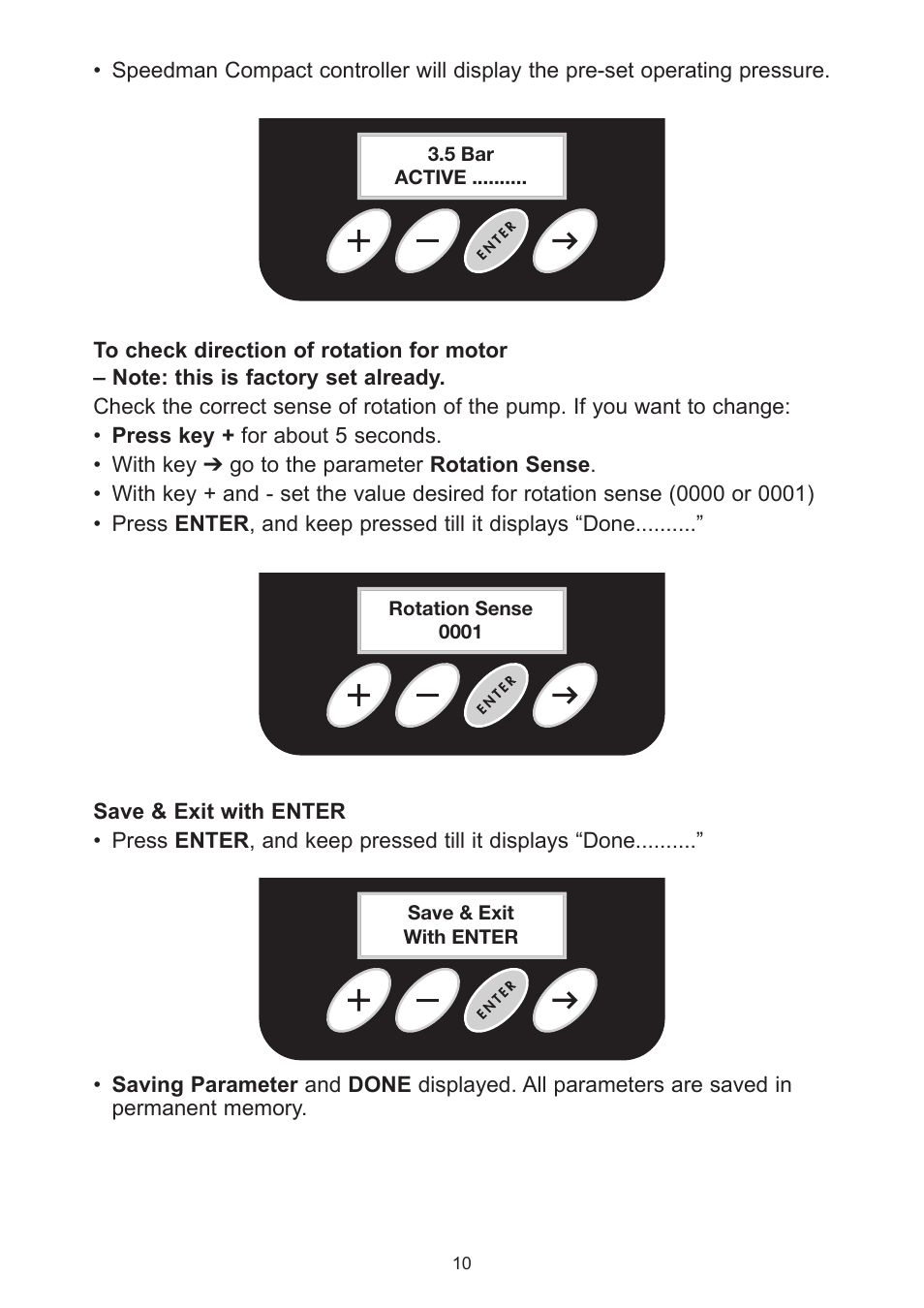 Davey Speedman Compact Constant Water Pressure Systems User Manual | Page 10 / 16