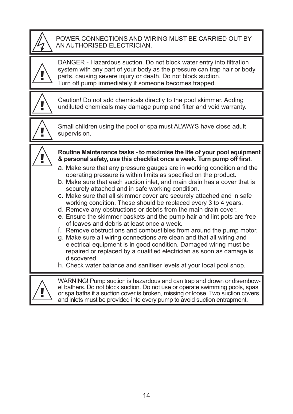 Davey PowerMaster ECO-SERIES User Manual | Page 14 / 16