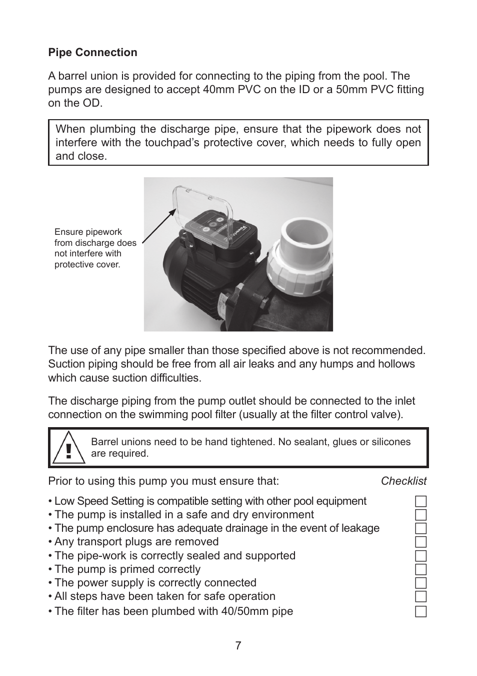 Davey PowerMaster ECO-SERIES User Manual | Page 7 / 16